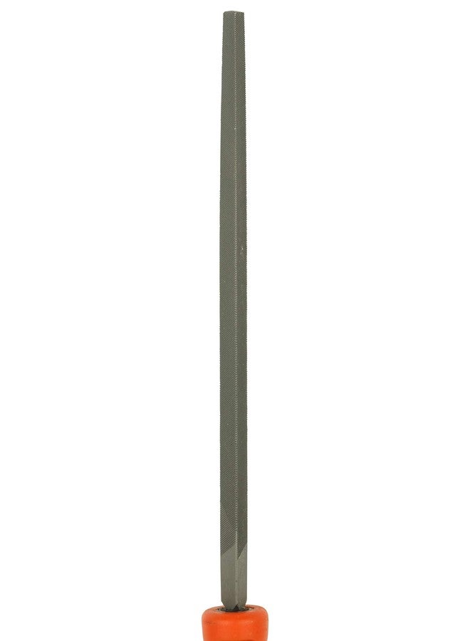 BLACK+DECKER BDHT22147 Steel 200mm 2nd Cut Triangle File (Orange) - Image 3
